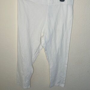 White Leggings Size 14-16